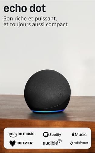 Amazon Echo Dot 5 — Enceinte Connectée Alexa — vue 2