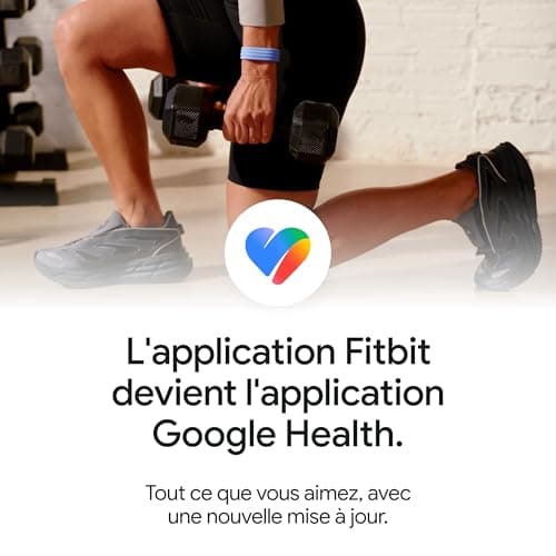 Fitbit Charge 6 — Bracelet Fitness Cardio GPS — vue 2