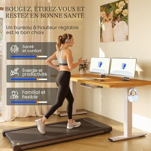 Flexispot E7 — Bureau Assis-Debout Électrique 160x80cm — vue 4